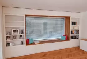 Schreinerei ILIN - Wohnzimmer Innenausbau